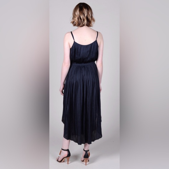 Ulla Johnson “Luella” black Pleated Midi Dress - Picture 3 of 12